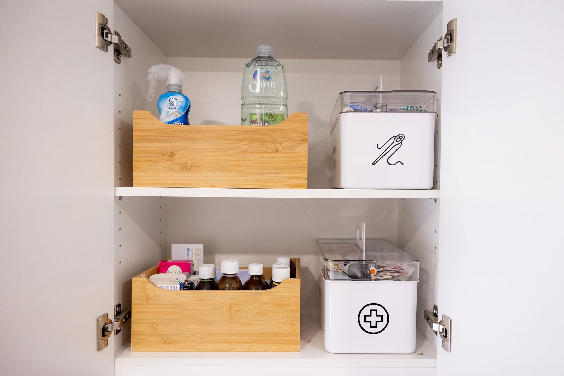 First Aid Organiser Caddy - Little Label Co The Home of Organisation For Kitchen, Bathroom, Laundry & More