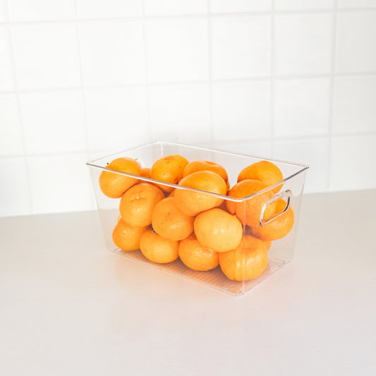 Clear Storage Tub Medium