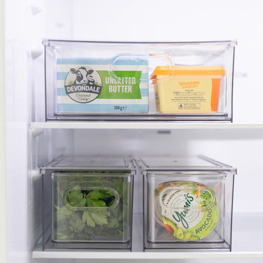 Clear Modular Drawer Organiser Medium