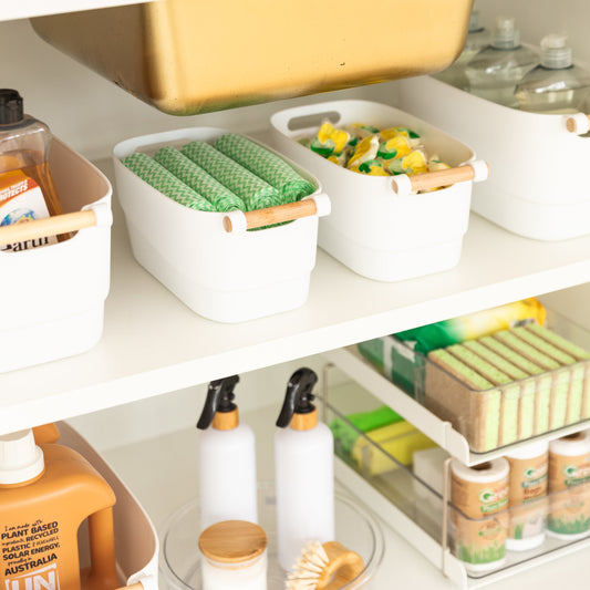 Under Sink Starter Pack - Little Label Co The Home of Organisation For Kitchen, Bathroom, Laundry & More