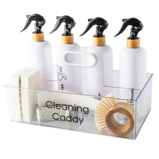 Clear Organiser Caddy - Little Label Co - Kitchen Organizers - 30%, Catchoftheday, warehouse