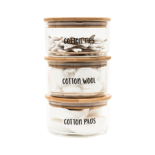 Custom Stackable Jar Labels - Little Label Co - Bathroom Accessories - 30%, pantry labels
