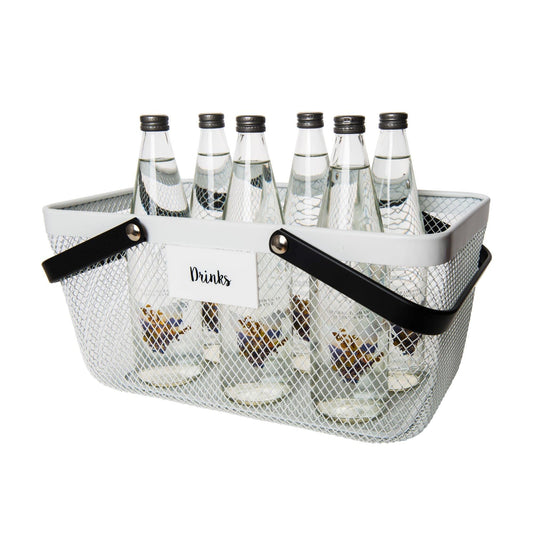 White Large Handy Storage Basket - Little Label Co - Baskets - 20%, Catchoftheday, warehouse