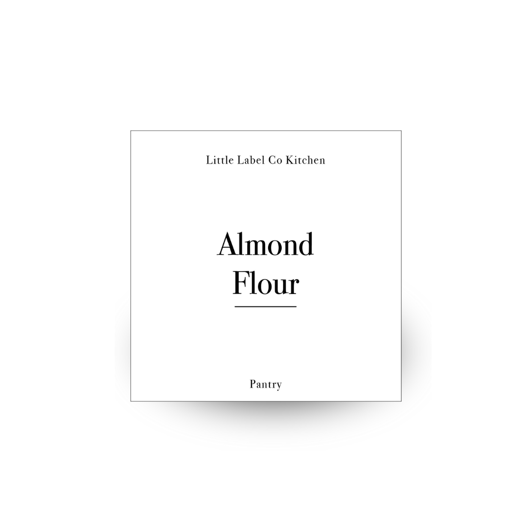 Custom Pantry Stickers - 6 Label Pack - Little Label Co The Home of Organisation For Kitchen, Bathroom, Laundry & More