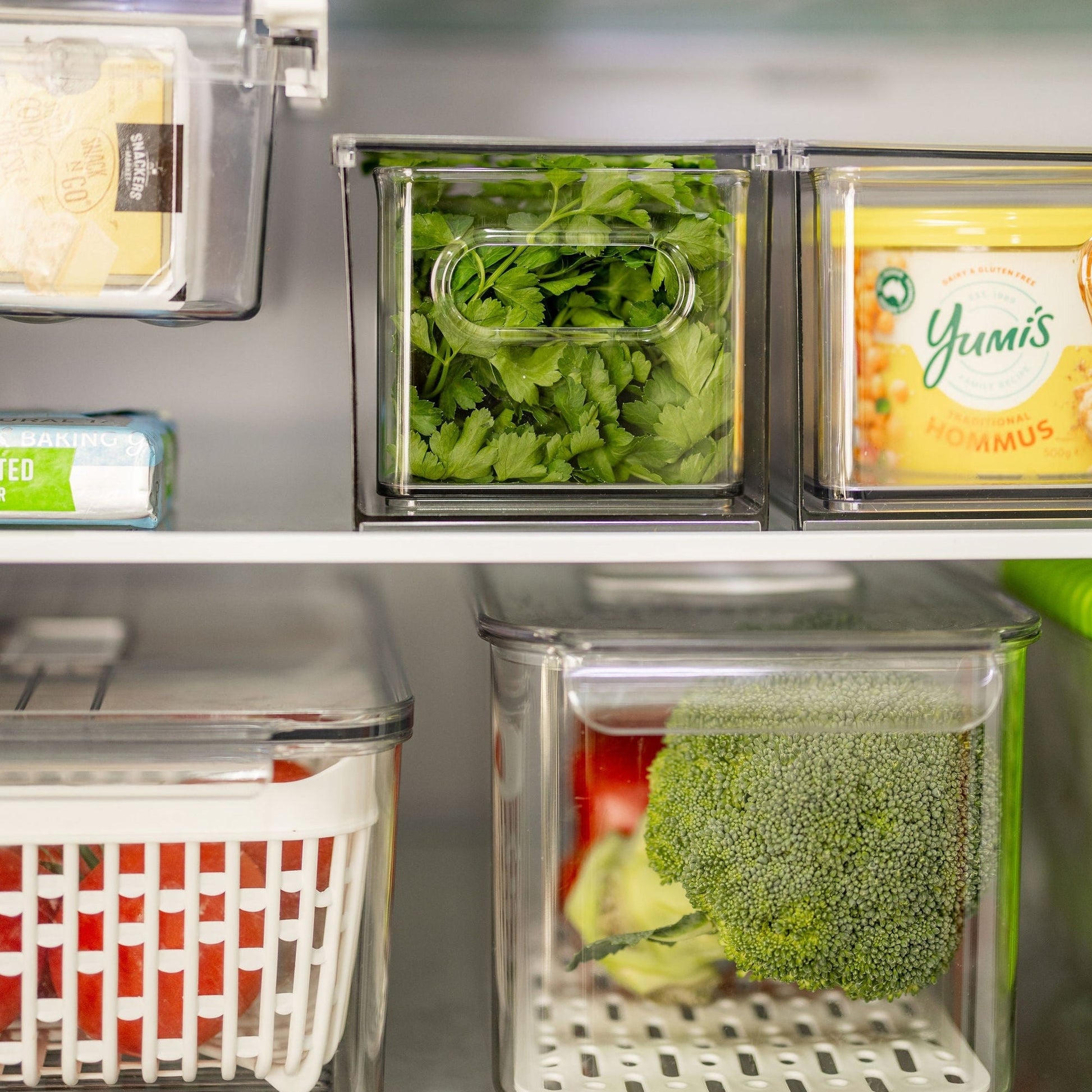 Clear Modular Drawer Organiser Small - Little Label Co The Home of Organisation For Kitchen, Bathroom, Laundry & More