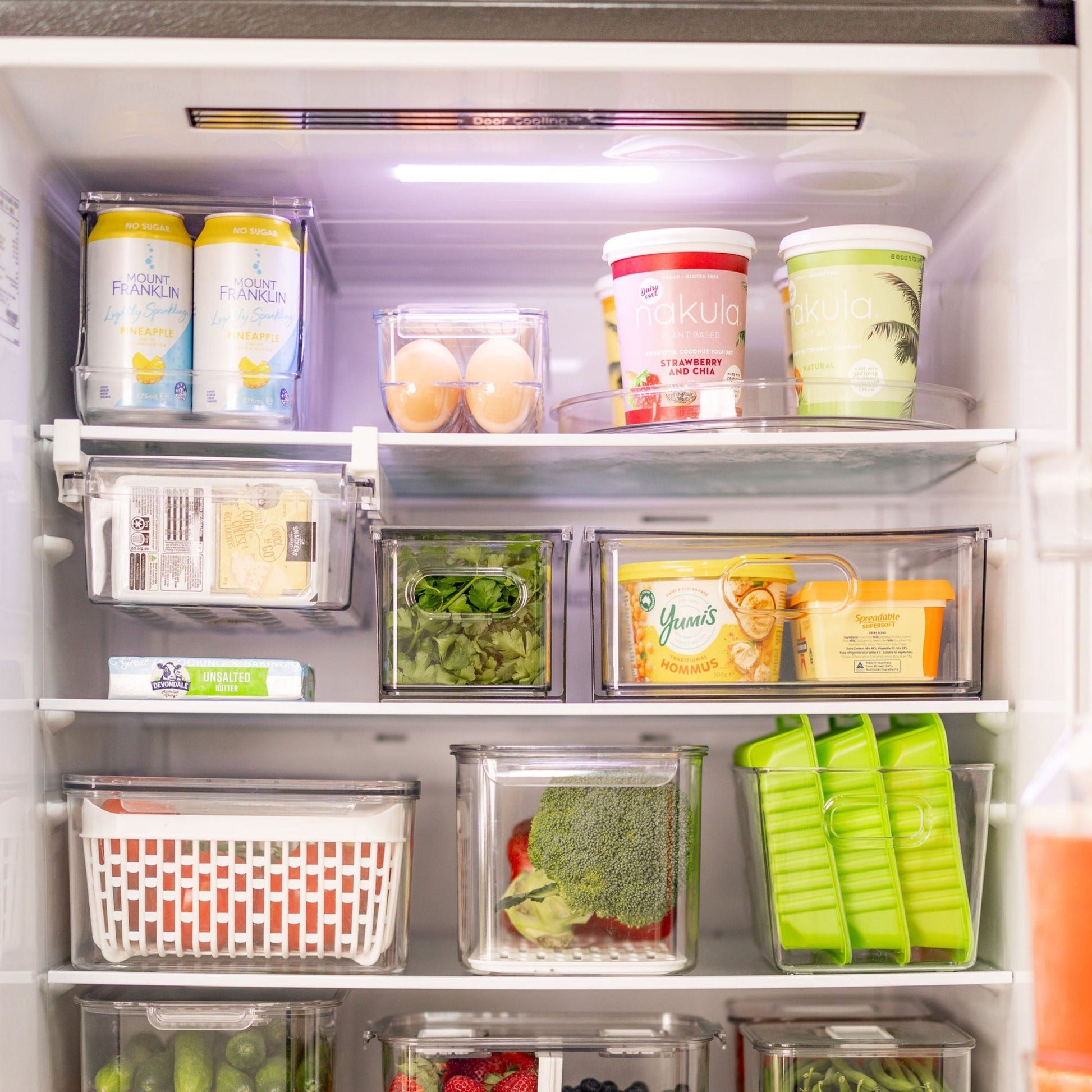 Clear Modular Drawer Organiser Medium - Little Label Co The Home of Organisation For Kitchen, Bathroom, Laundry & More