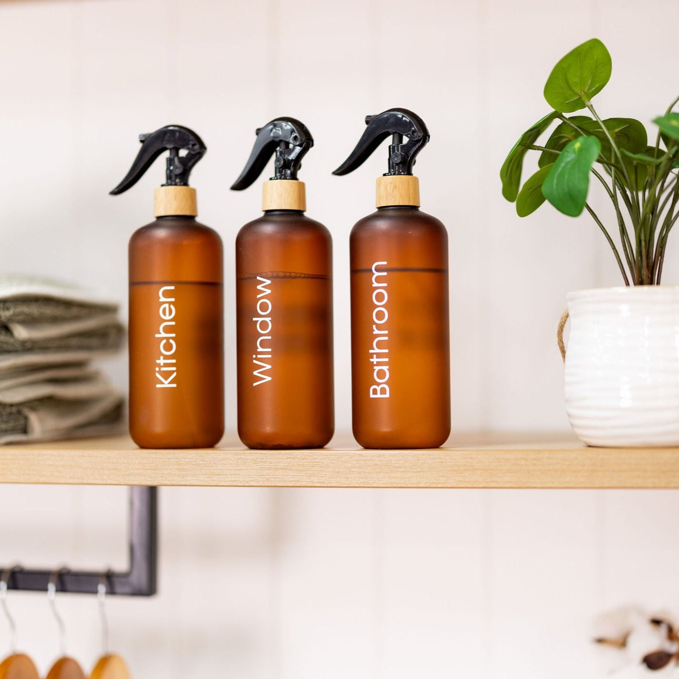 Custom Labels for 500ml bathroom bottles - Little Label Co The Home of Organisation For Kitchen, Bathroom, Laundry & More
