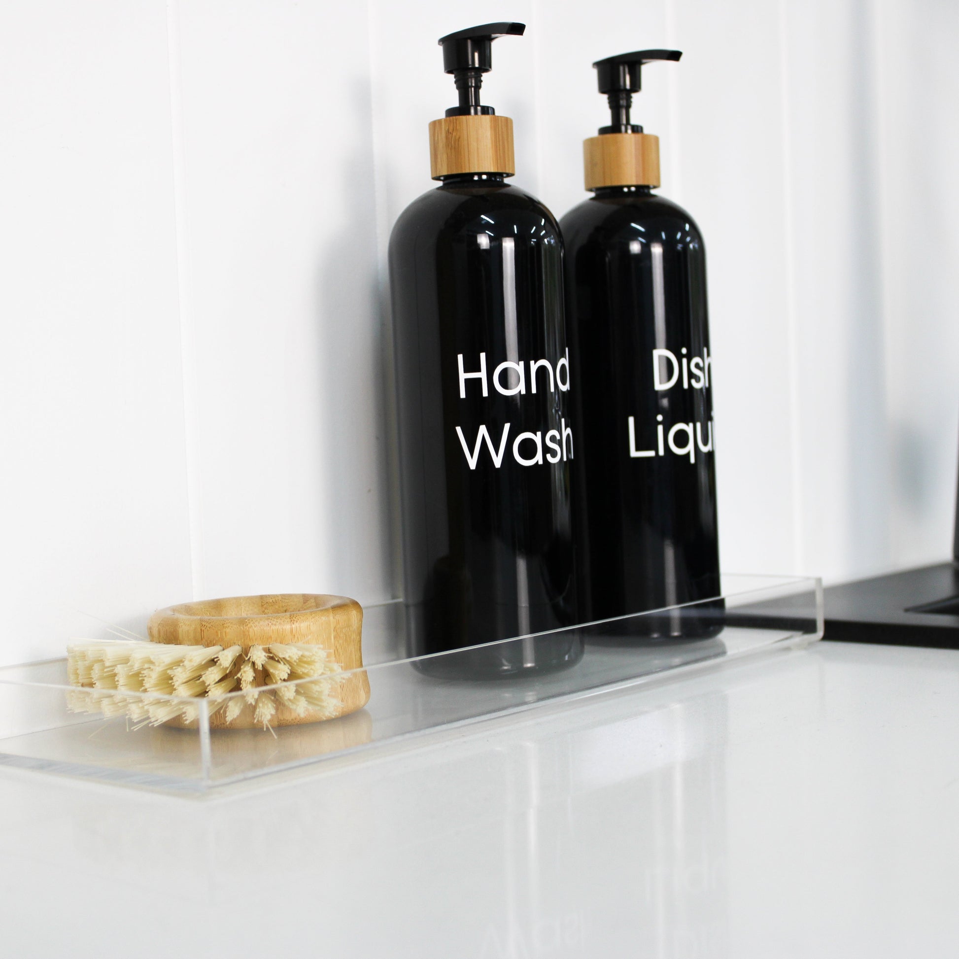 Acrylic Rectangle Tray - Little Label Co The Home of Organisation For Kitchen, Bathroom, Laundry & More