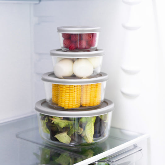 Store & Seal Glass Container Set (4 Pack)
