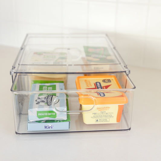 Clear Modular Drawer Organiser Medium