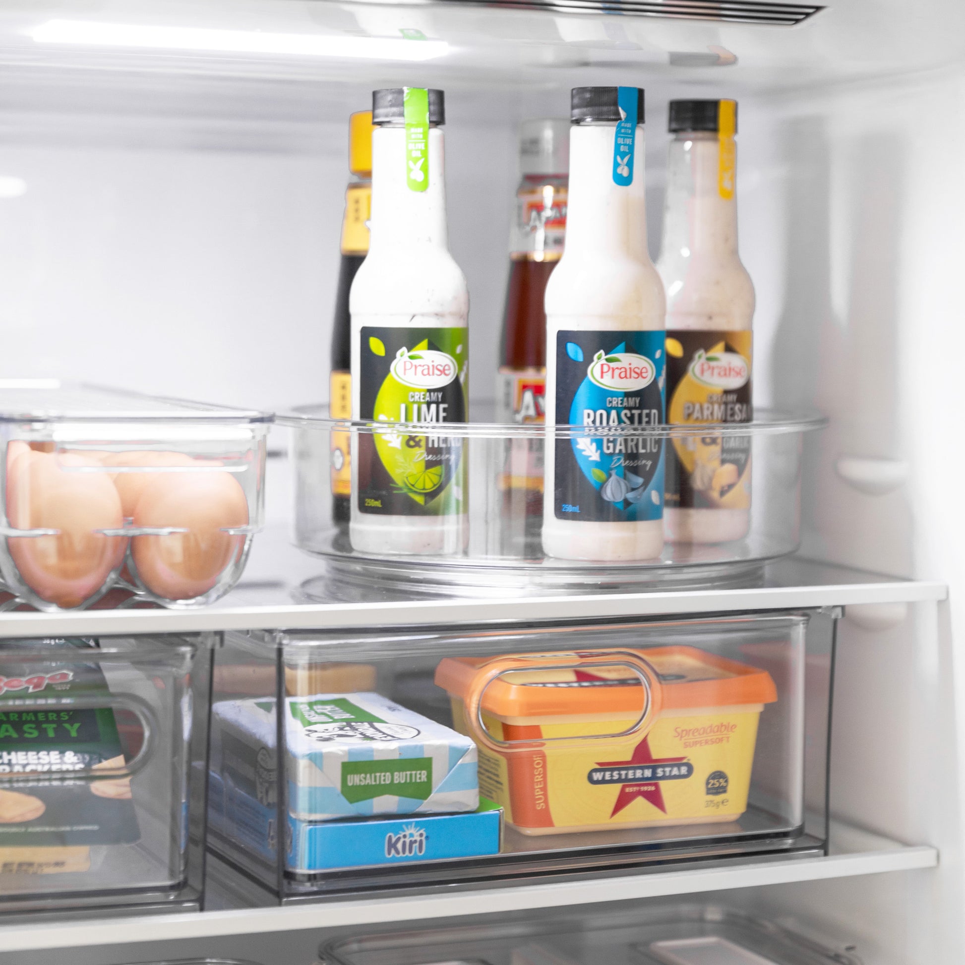 Fridge Fresh Keeper Storage Pack - Fridge Organisation to keep fruit and vegetables fresher for longer. Fridge Storage Containers