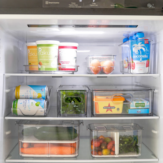Fridge Fresh Value Pack -  Fridge Containers for Fridge Organisation and Food Storage Containers