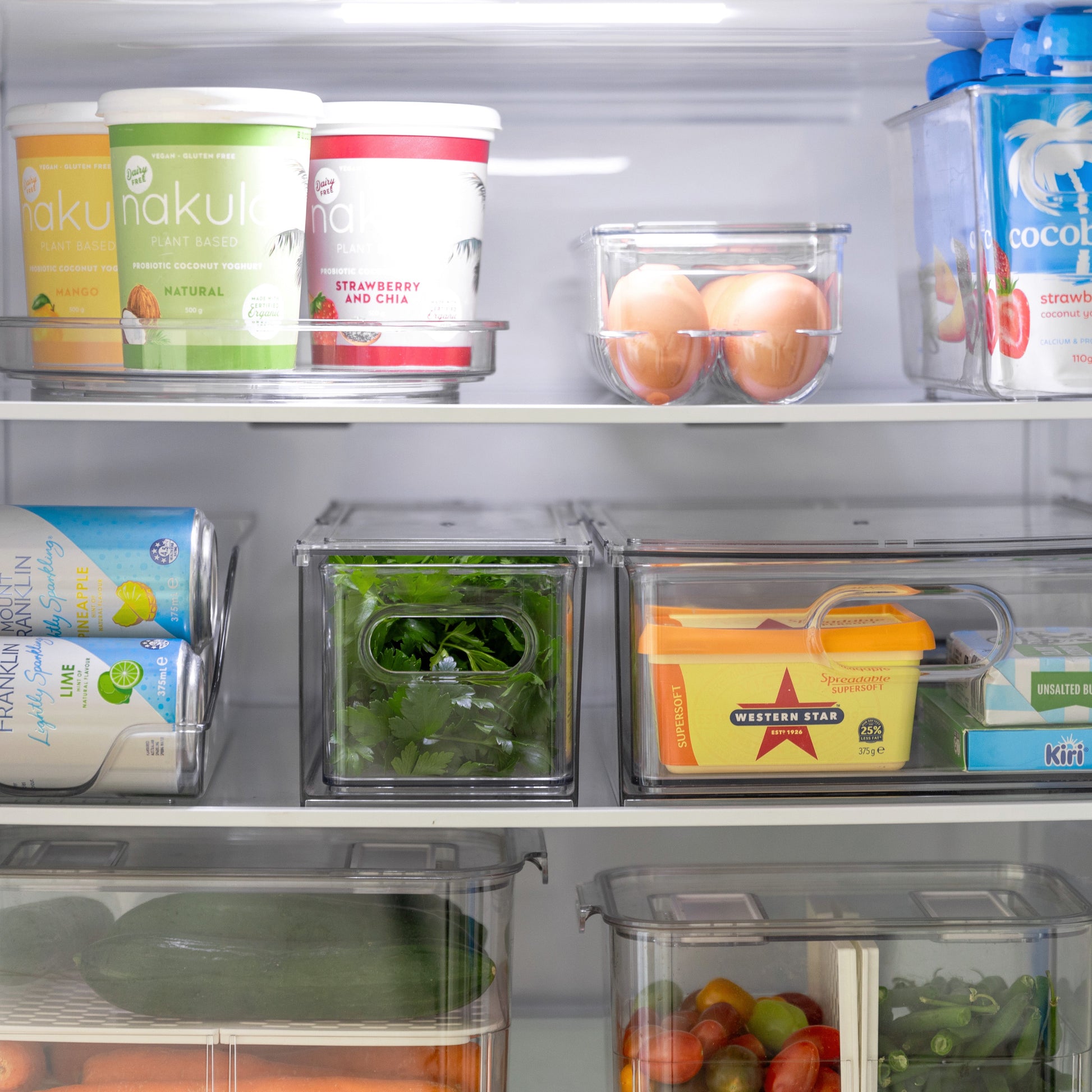 Fridge Fresh Value Pack -  Fridge Containers for Fridge Organisation and Food Storage Containers