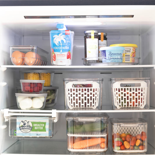 Fridge Storage Starter Set - Fridge containers to keep your fridge organised