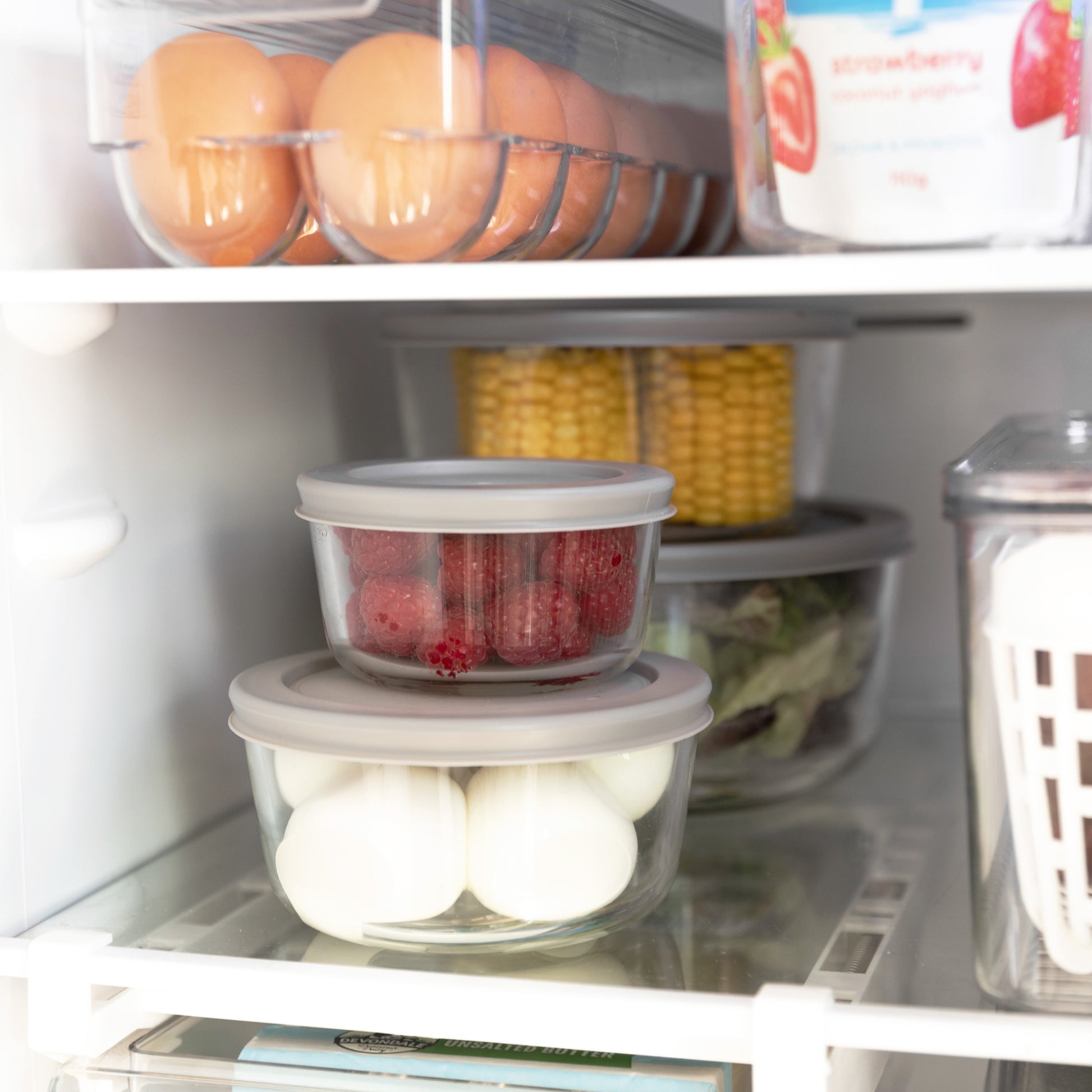 Fridge Storage Starter Set - Fridge containers to keep your fridge organised