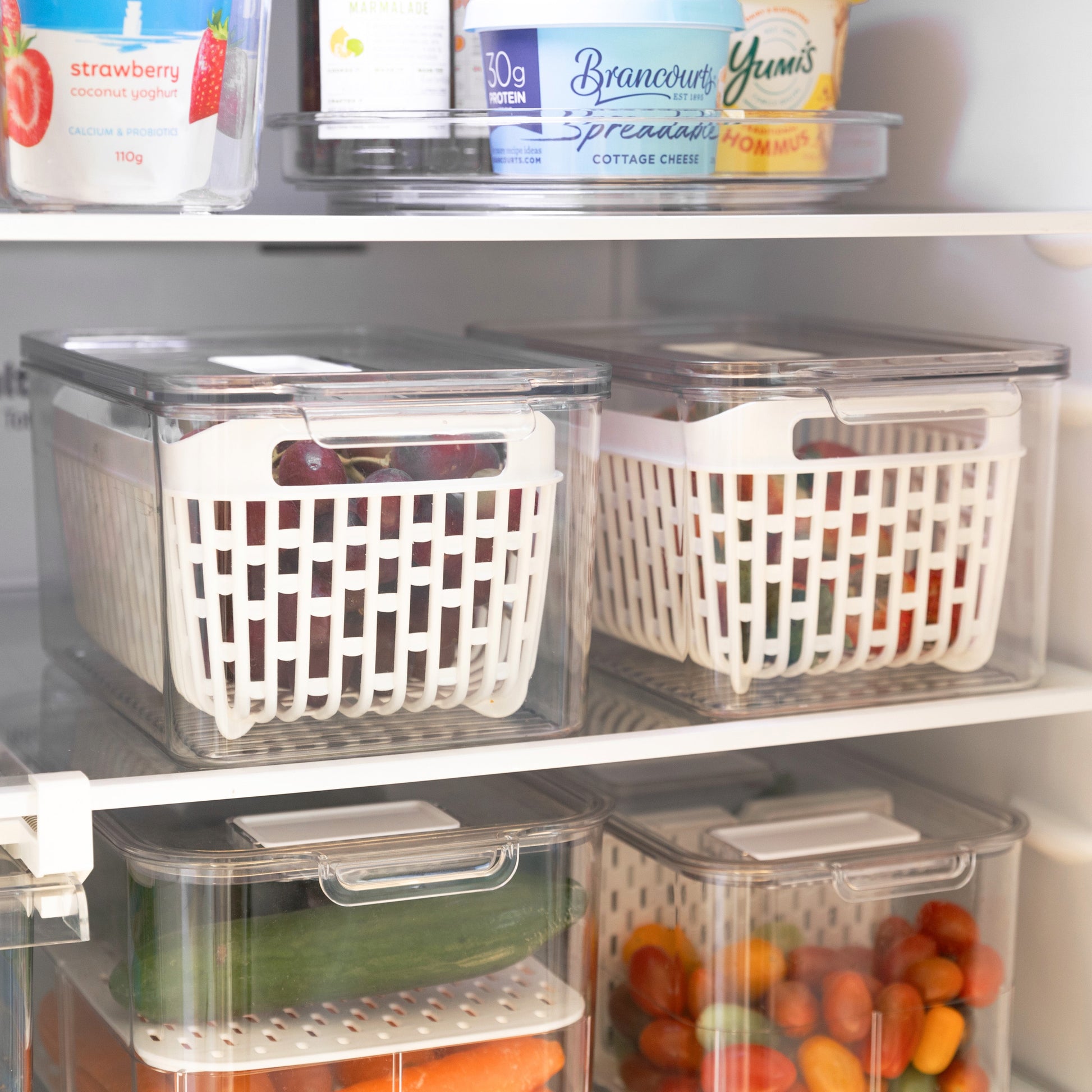 Fridge Storage Starter Set - Fridge containers to keep your fridge organised