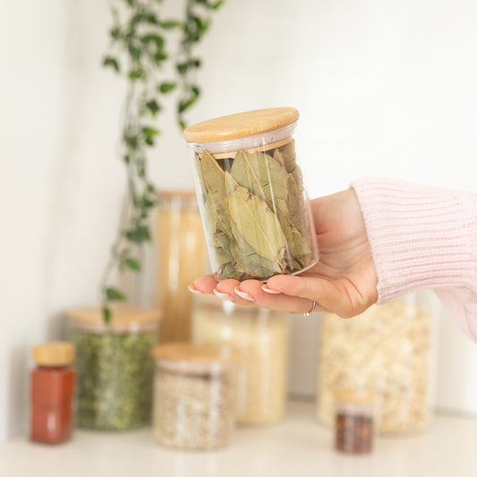 Herb & Spice Jars Large - 200ml - Little Label Co The Home of Organisation For Kitchen, Bathroom, Laundry & More