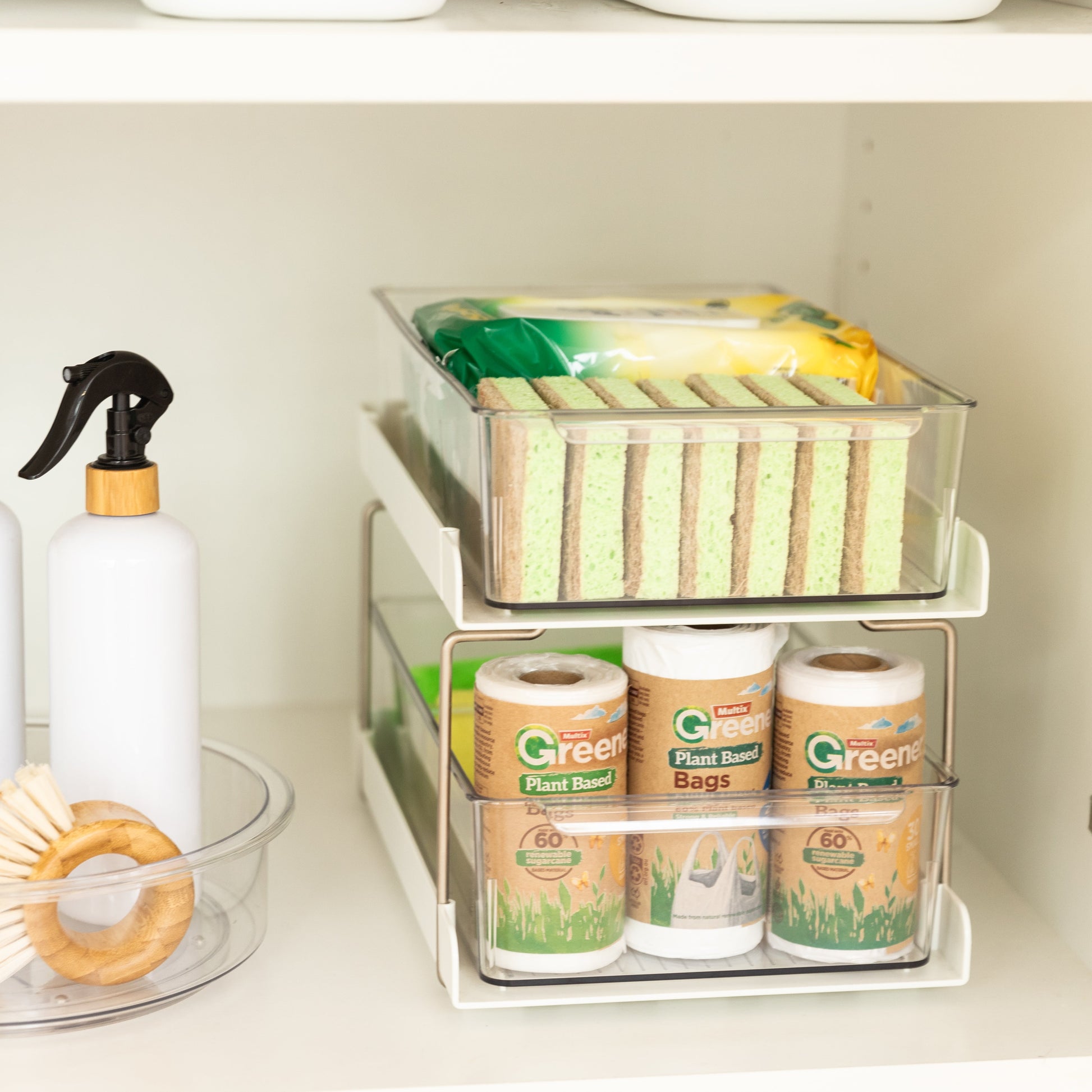 Under Sink Starter Pack - Little Label Co The Home of Organisation For Kitchen, Bathroom, Laundry & More