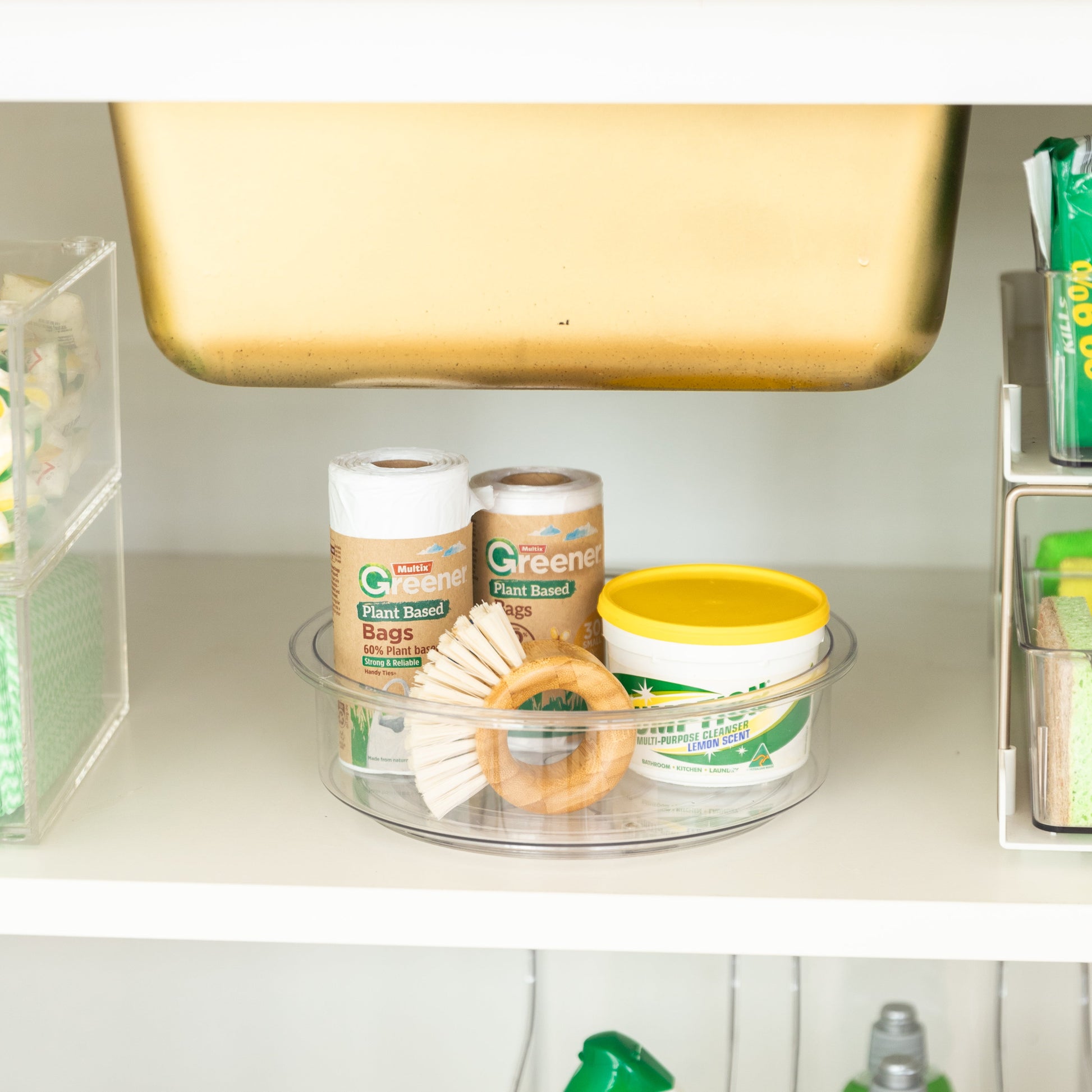 Under Sink Storage Pack - Little Label Co The Home of Organisation For Kitchen, Bathroom, Laundry & More