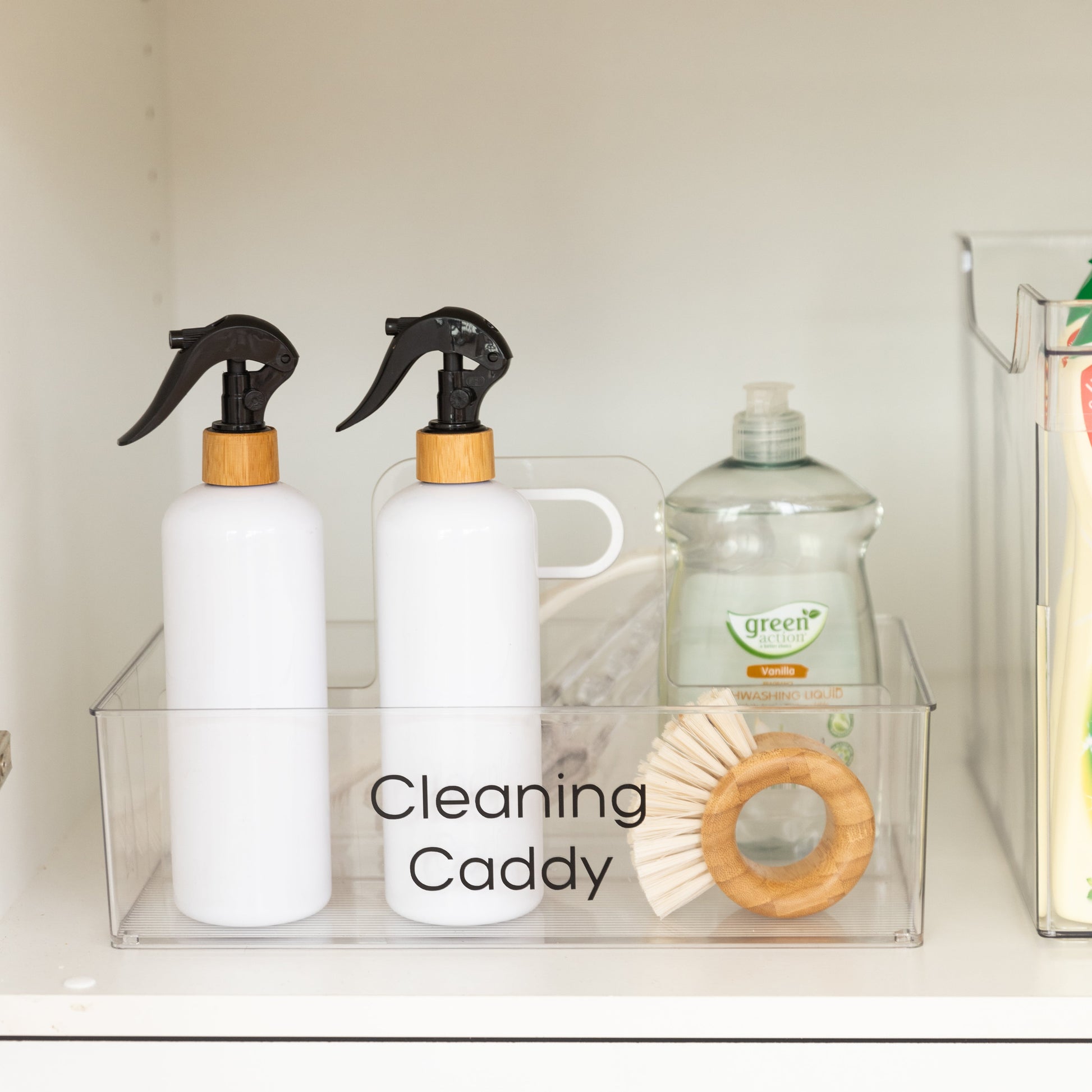 Under Sink Storage Pack - Little Label Co The Home of Organisation For Kitchen, Bathroom, Laundry & More