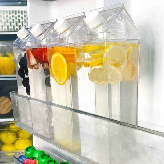 Clear Drink Container 1 Litre - Little Label Co - Drinkware - 60%, Catchoftheday