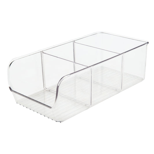Clear Multi-use Organiser with Removable Dividers - Little Label Co - Kitchen Organizers - 60%, Catchoftheday, warehouse