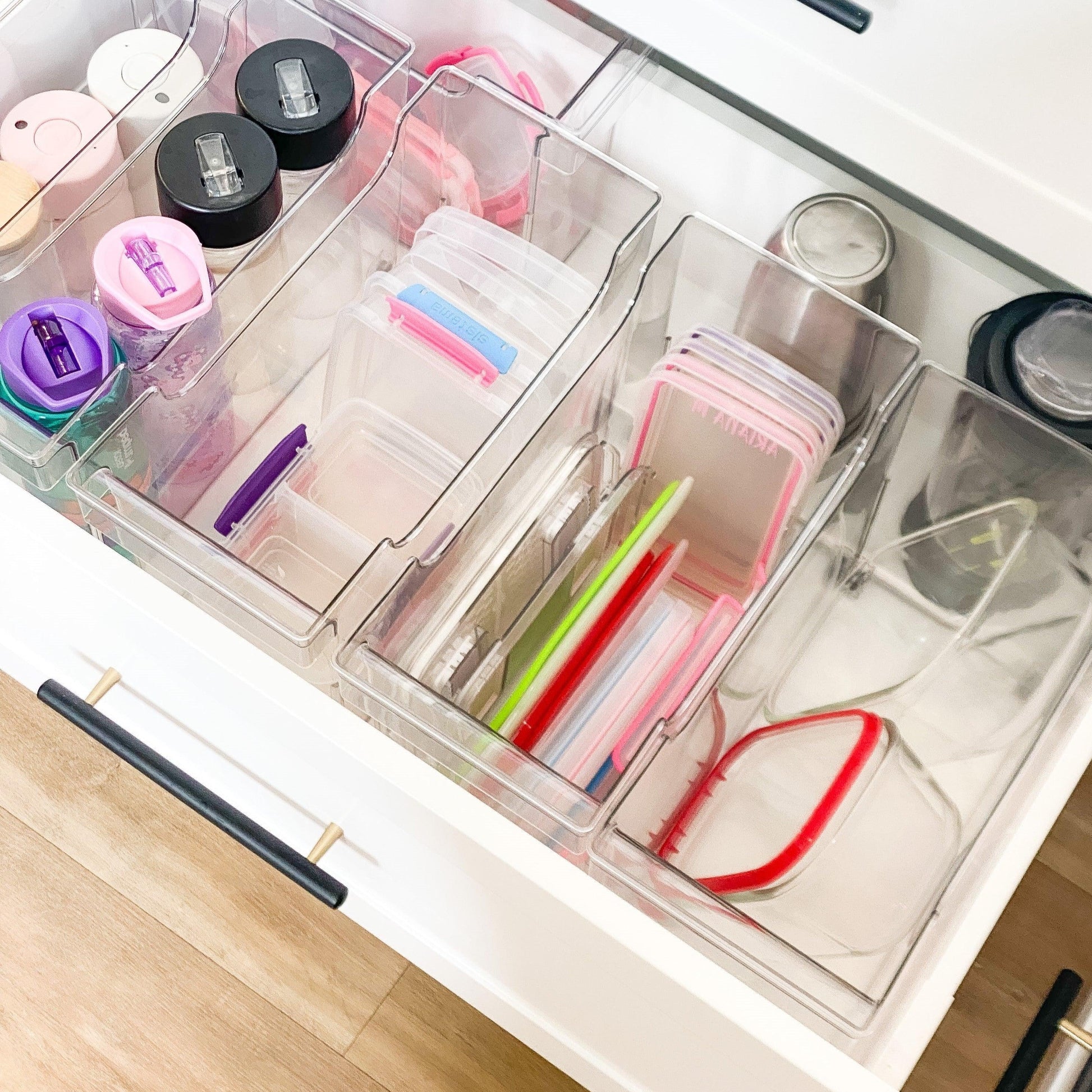 Clear Pull-out Organiser Wide - Little Label Co - Storage & Organization - 20%, warehouse