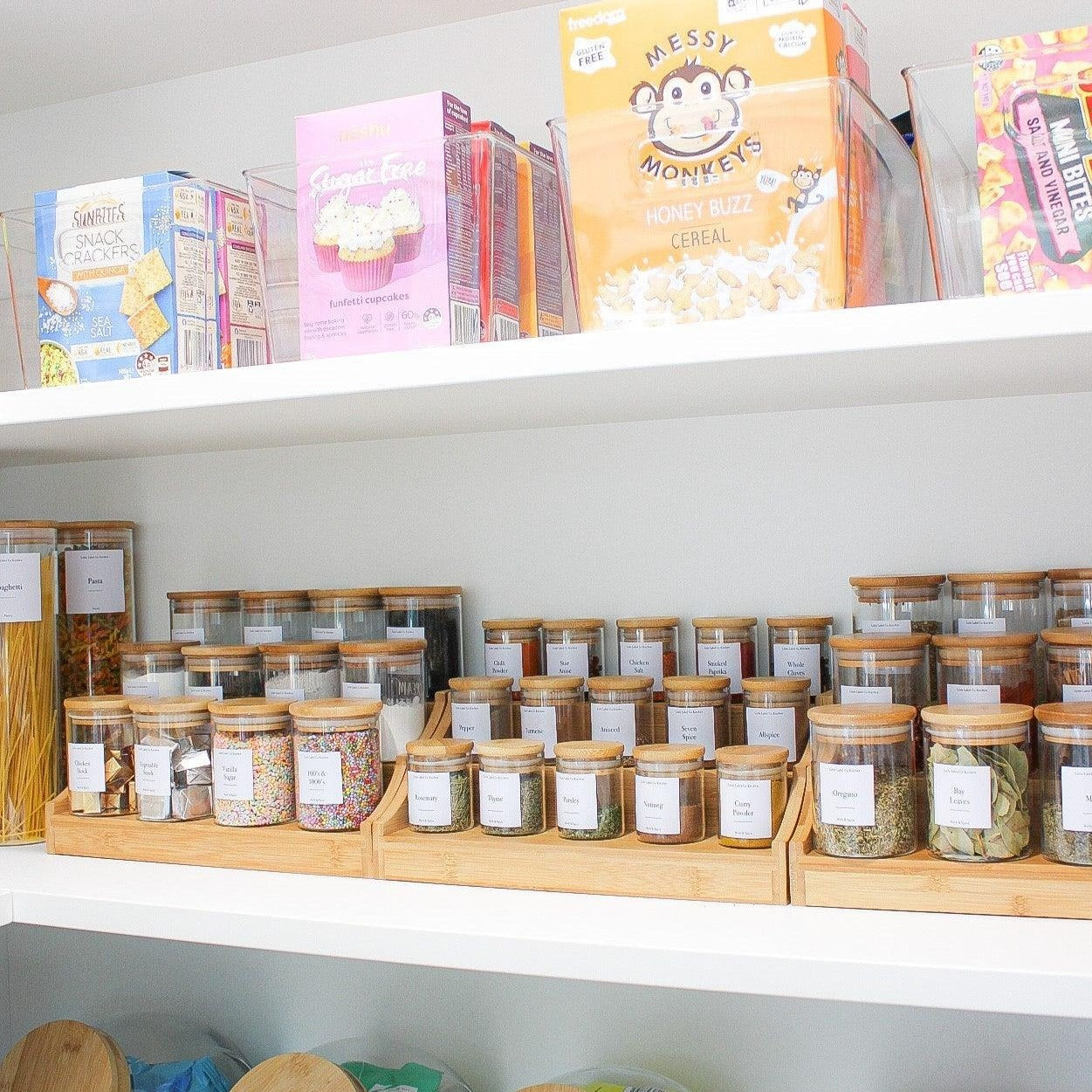 Clear Storage Tub Medium - Little Label Co - Kitchen Organizers - 20%, Catchoftheday, mw_grouped_product