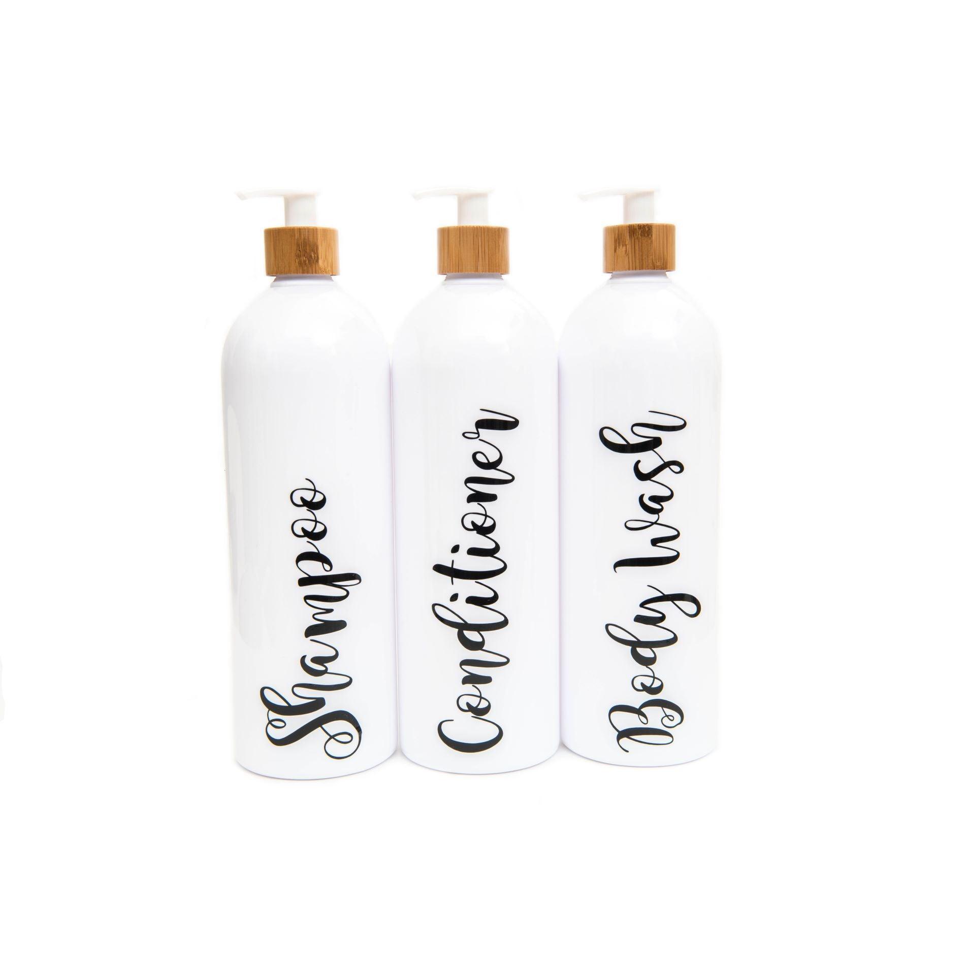 Custom Labels for 1L Bathroom Bottles - Little Label Co - Bathroom Accessories - 30%, Home Organisation Labels