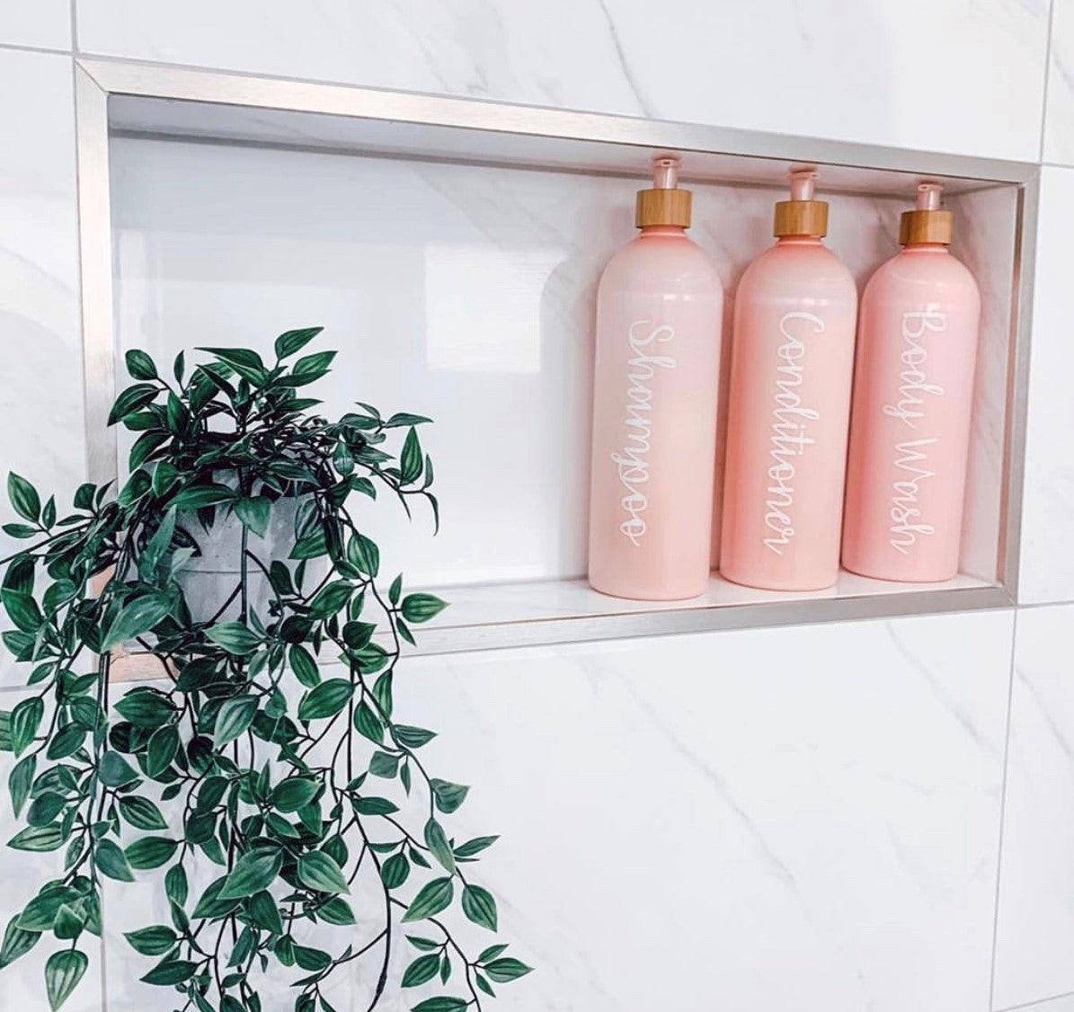 Custom Labels for 1L Bathroom Bottles - Little Label Co - Bathroom Accessories - 30%, Home Organisation Labels