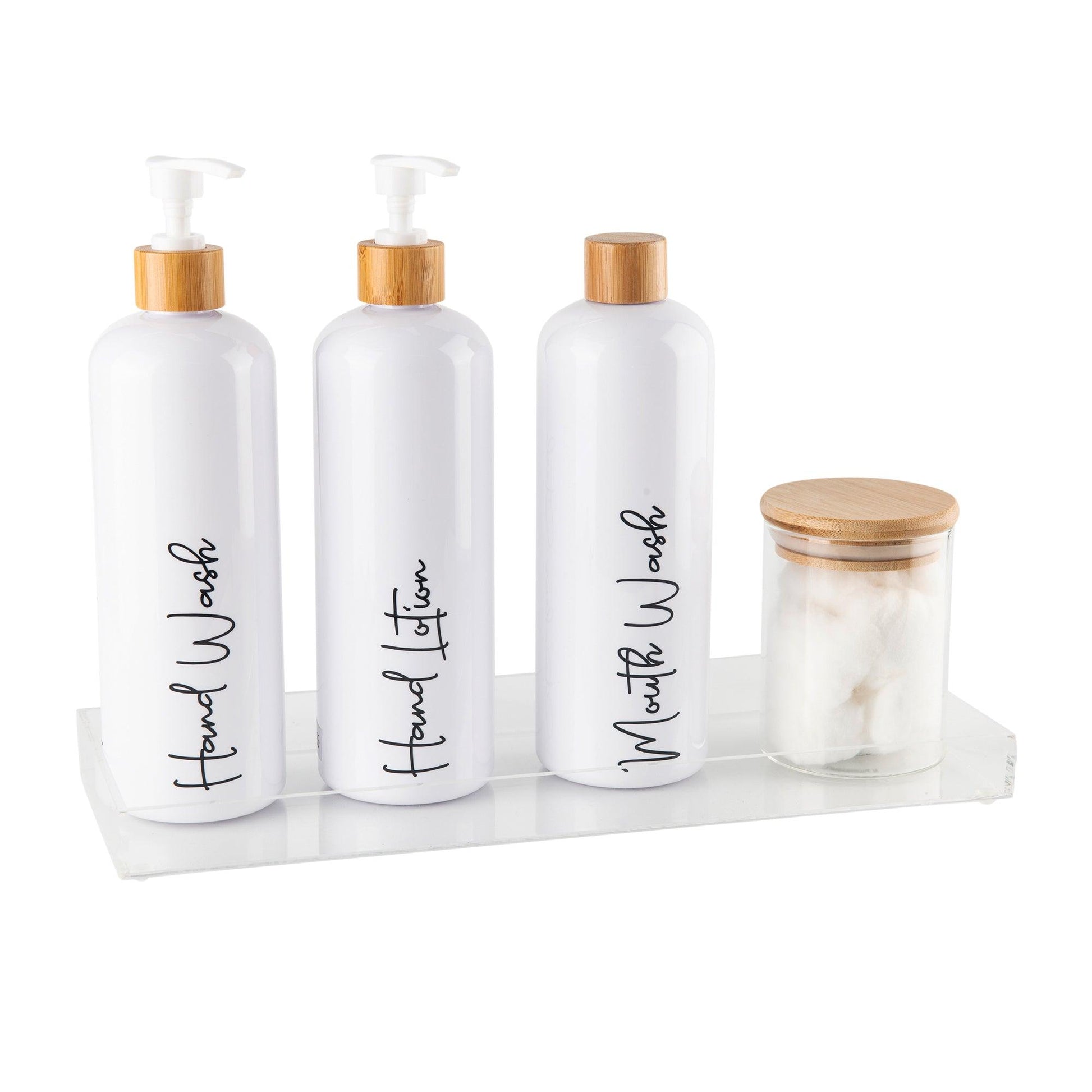 Custom Labels for 500ml bathroom bottles - Little Label Co - Bathroom Accessories - 30%, Home Organisation Labels