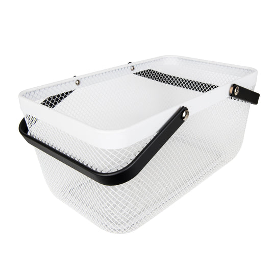 White Large Handy Storage Basket - Little Label Co - Baskets - 20%, Catchoftheday, warehouse